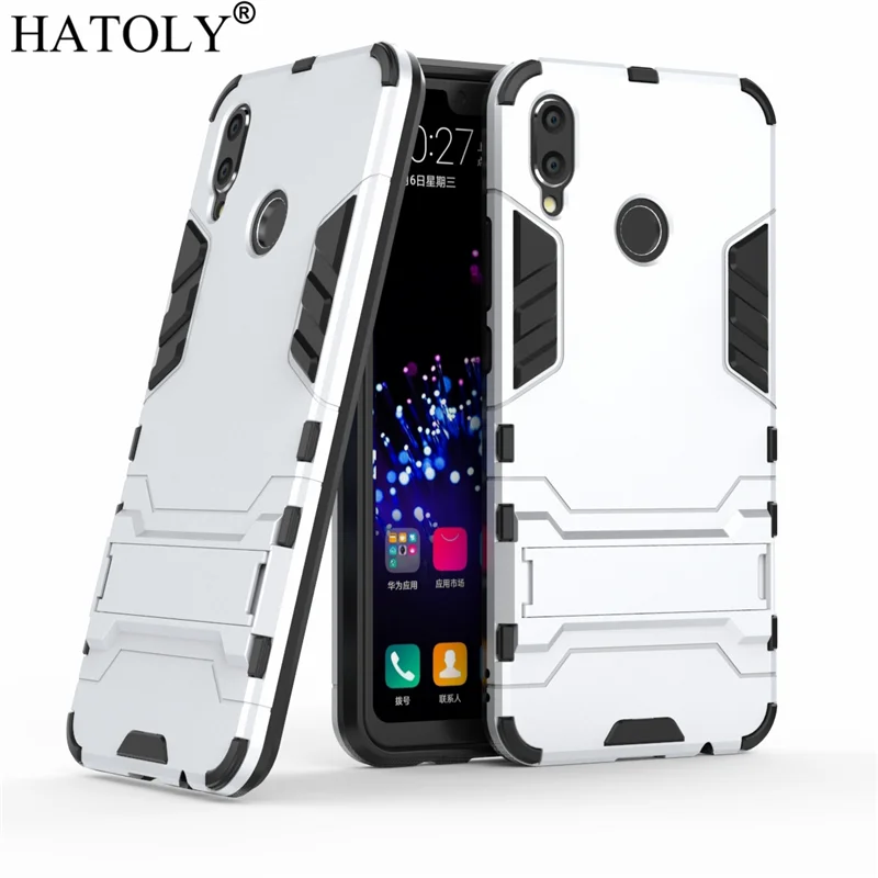 Защитный чехол HATOLY для huawei P Smart Plus из силиконовой резины 6 3 дюйма | Мобильные