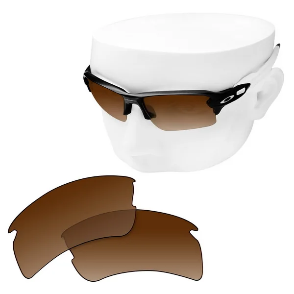 Brown Gradient OOWLIT поляризованные Сменные линзы для солнцезащитных очков-oxley Flak 2,0 XL OO9188 - Цвет линз: Brown Gradient