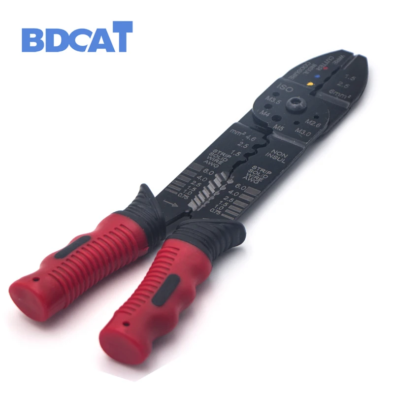 BDCAT электрические мульти инструменты кабель провода зачистки плоскогубцы резак