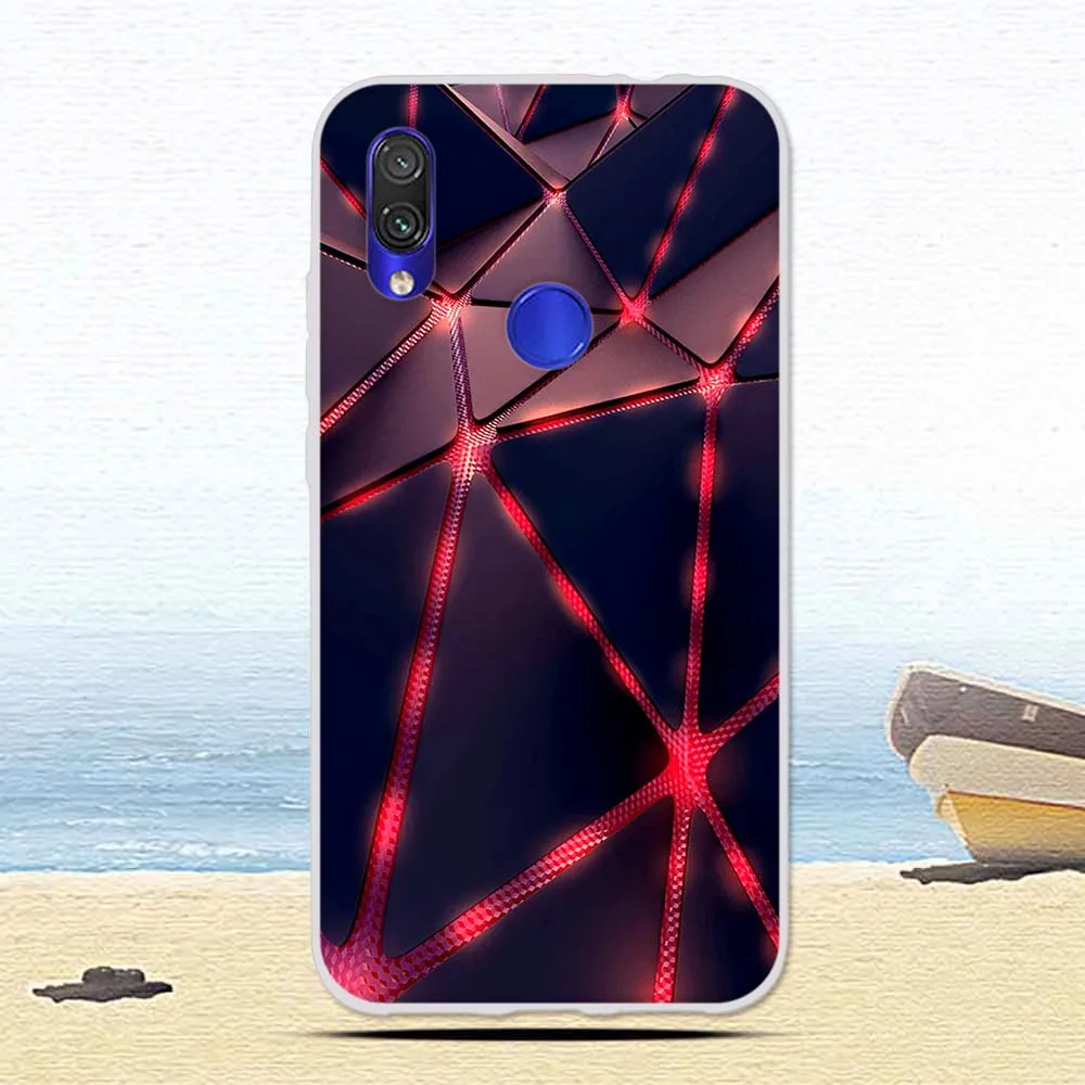 18 Для Xiaomi Redmi 7 Чехол 6,26 ''Мягкая силиконовая задняя накладка из ТПУ чехол s для Xiaomi Redmi 7 Чехол Redmi7 чехол для телефона Coque Funda на Redmi 7 - Цвет: 18