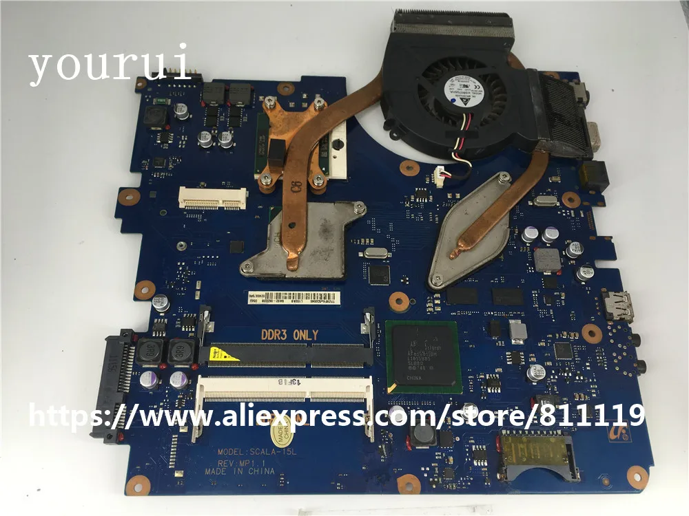 yourui BA92-06333A BA92-06333B BA41-01377A For Samsung RV508 RV510 Motherboard DDR3 Tested ok | Компьютеры и офис