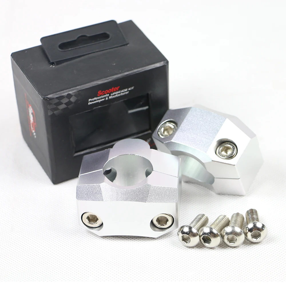 Универсальный Мотоцикл с ЧПУ Алюминиевый сплав зажимы руля 1 1/8 'མ мм Raiser ручка