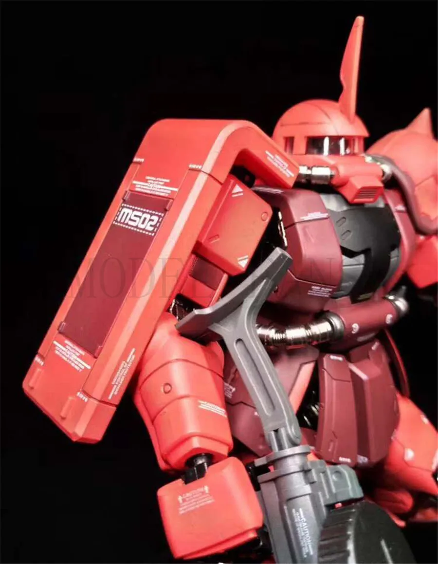 Модели фанатов в наличии металлический солдат сборка MB gundam 1/100 красный табак Aznable