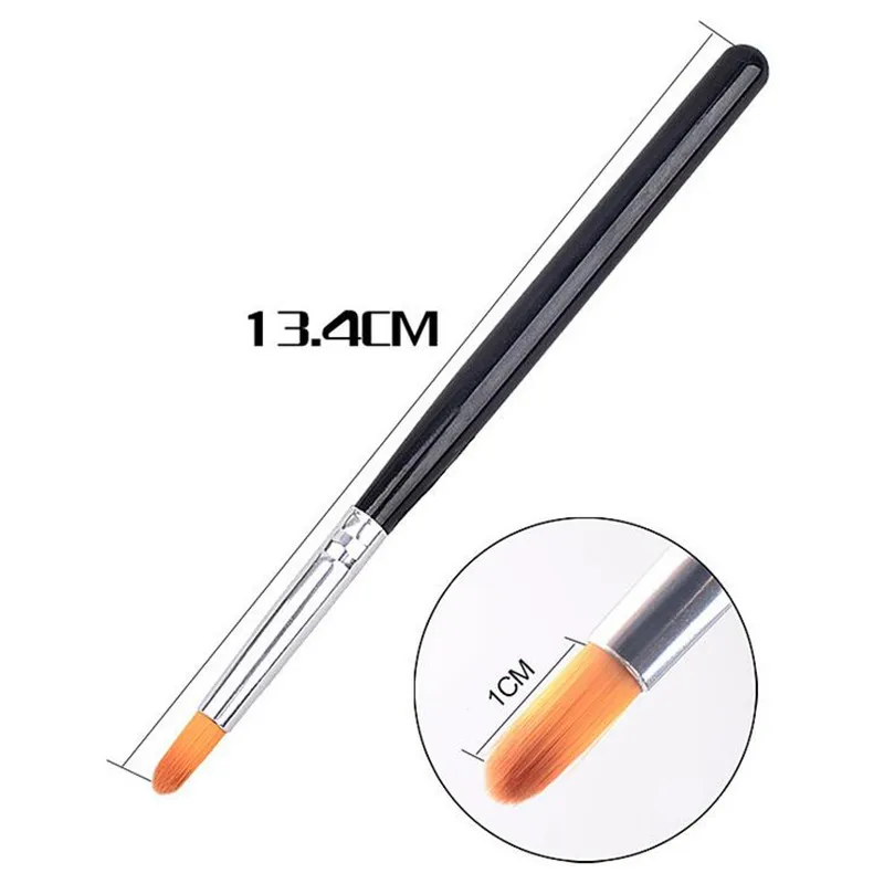 Кисть для маникюра и педикюра градиентный цвет круглая кисть акриловый УФ Гель