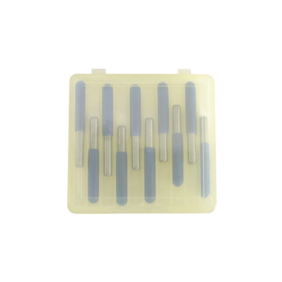 10Pcs 3.175MM One Flute End Milling Cutter Router Bit Mill For CNC Spindle Engraving Drill Machine Power Tool | Инструменты