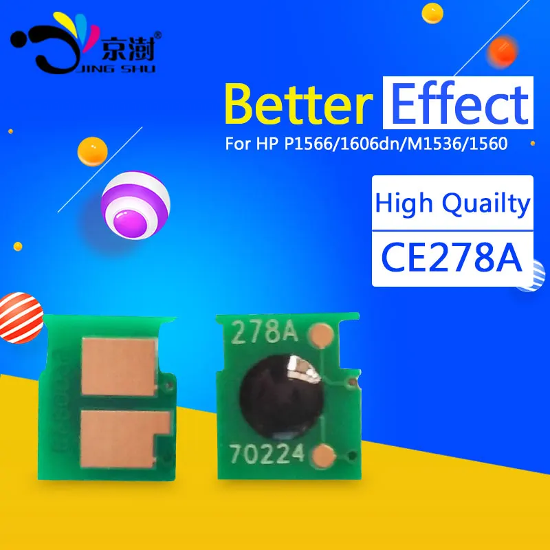 5 шт. тонер-картридж чип 78A 278A CE278A для HP P1566 1606dn 1606 M1536 1560 принтер | Компьютеры и офис
