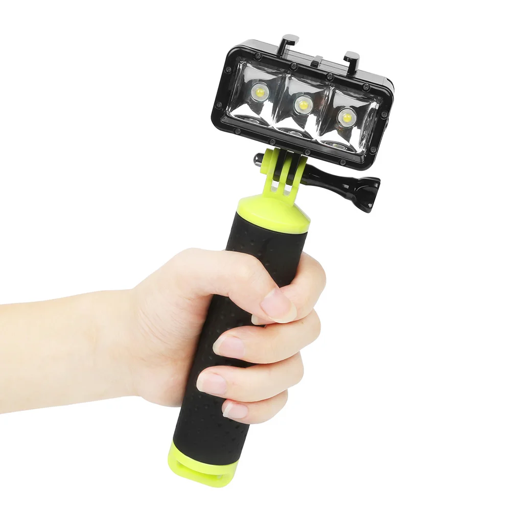 Светодиодная лампа для дайвинга водонепроницаемый портативный фонарь съемки