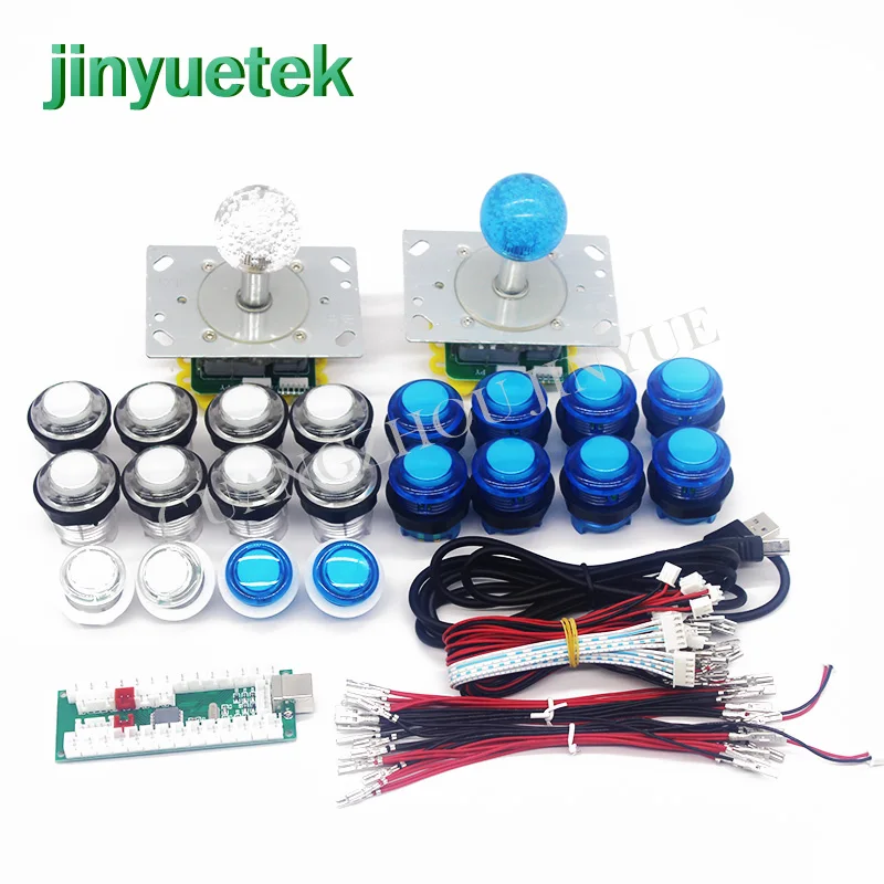 2 шт. джойстик 20 HAPP кнопка плеера USB для jamma PC PS3 Raspberry ip плата контроллера аркадных