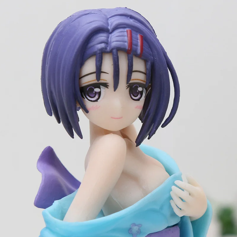 18 см аниме To love Ru Figures Toy Yui Kotegawa Darkness To Love Haruna Sairenji Kurosaki Meia Микан Юки юката фигурка игрушки