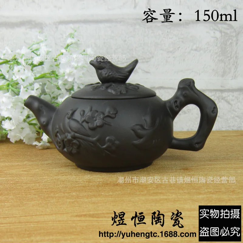 Производители продают оптом yixing фиолетовый песок Искусство Эскиз mei finches чайник