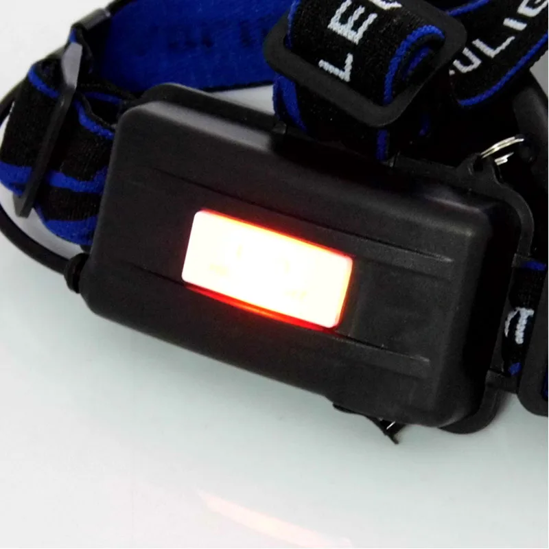 Водонепроницаемый светодиодный налобный фонарь Q5 с аккумулятором 18650