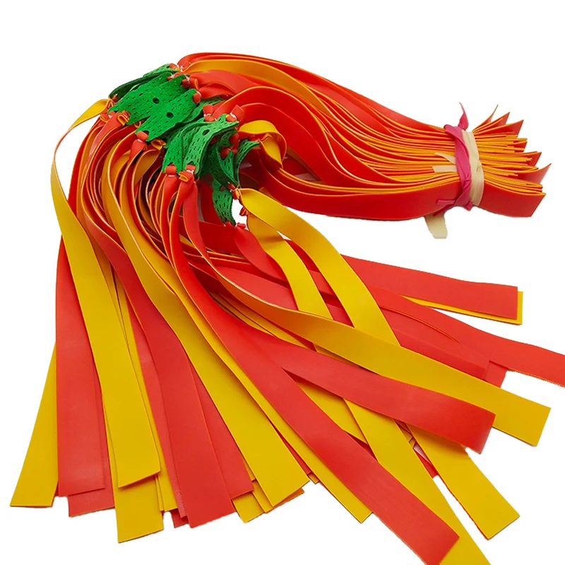 5 шт. Рогатка плоская резиновая лента толщина 1 см Резиновая катапульта