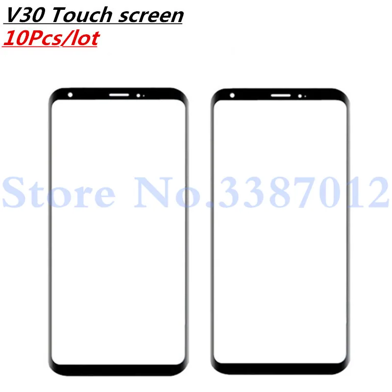 10 шт./лот Сенсорная панель экрана для замены LG V30 H930 H931 H932 VS996 US998 AS998 передняя