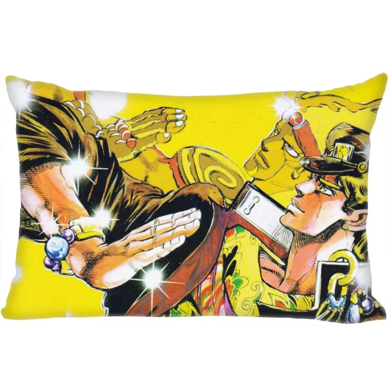 Необычные Приключения Jojo наволочка 45x35 см(одна сторона) Прямоугольник на молнии печать бросок свадебные декоративные наволочки