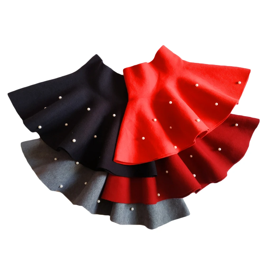 Модная юбка пачка принцессы для детей школьная маленьких девочек плиссированная