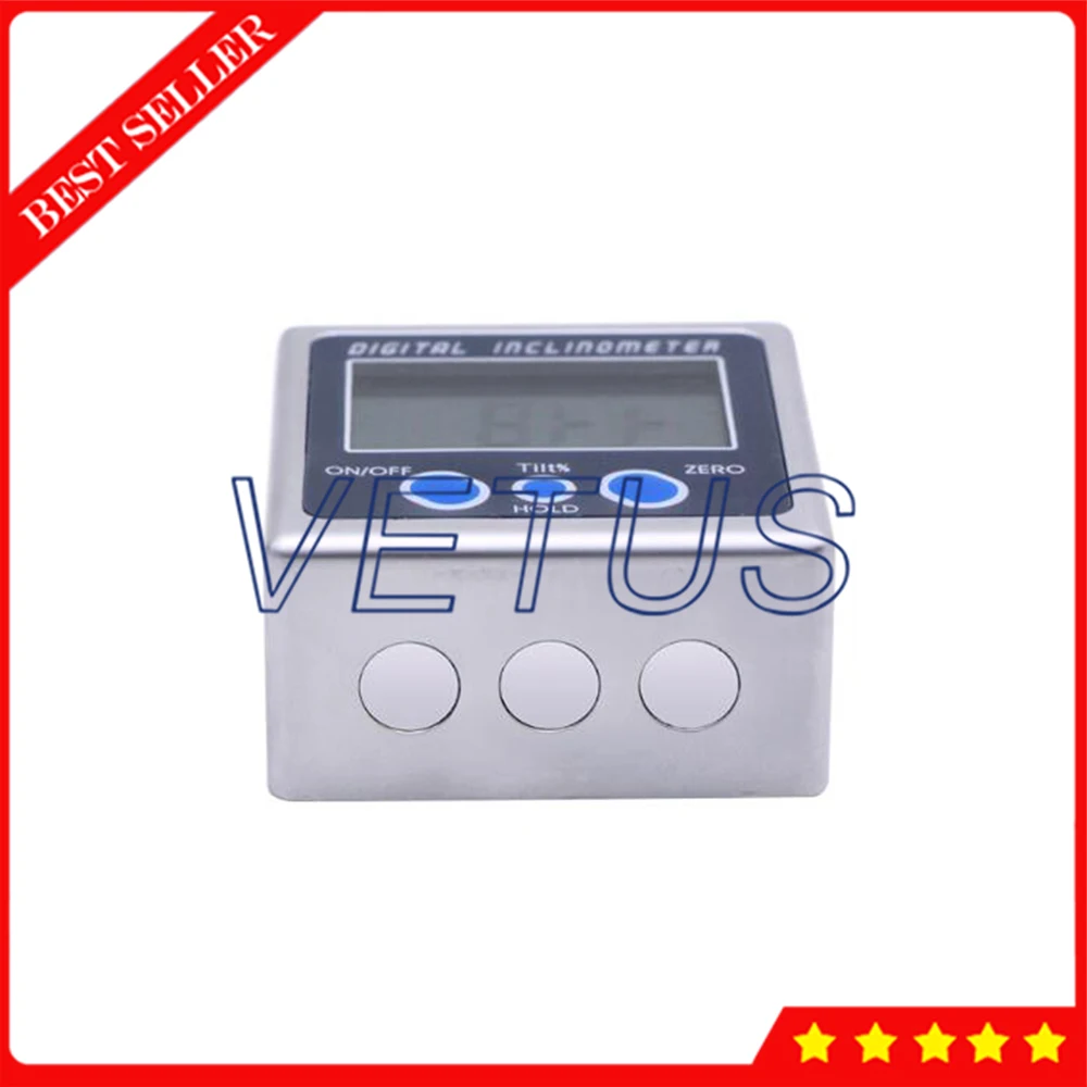 2*180 Мини цифровой Inclinometer5415-180 Eelectronic Bevel Box транспортир измеритель уровня угла с 3