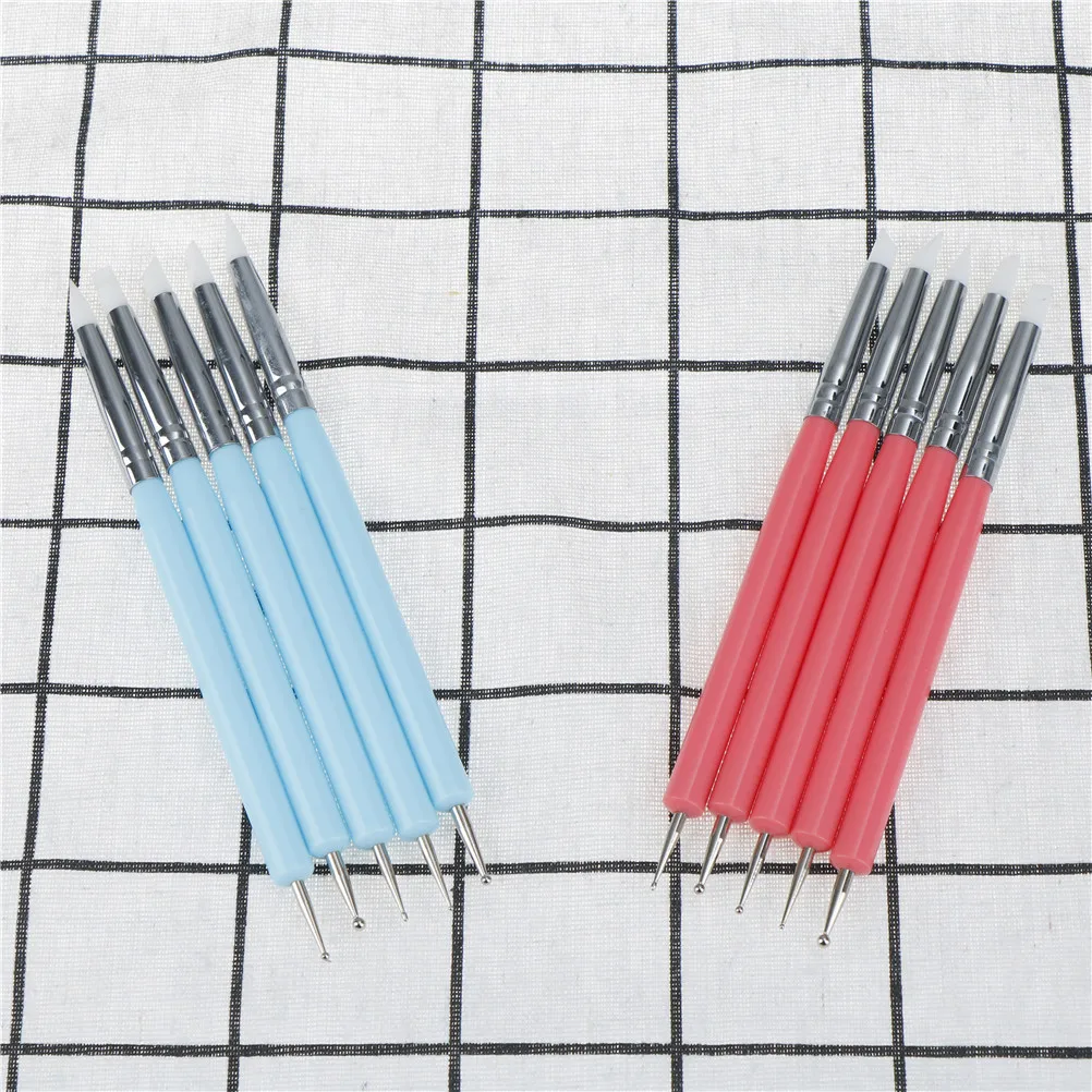 5 шт./компл. гончарная глина мяч стилусов инструменты полимерный для создания