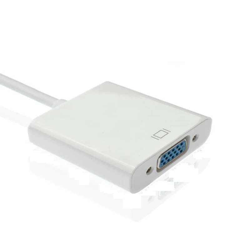 Мини дисплейный Порт Thunderbolt/Mini dp в VGA кабель конвертер адаптер для apple macbook pro air|mini to