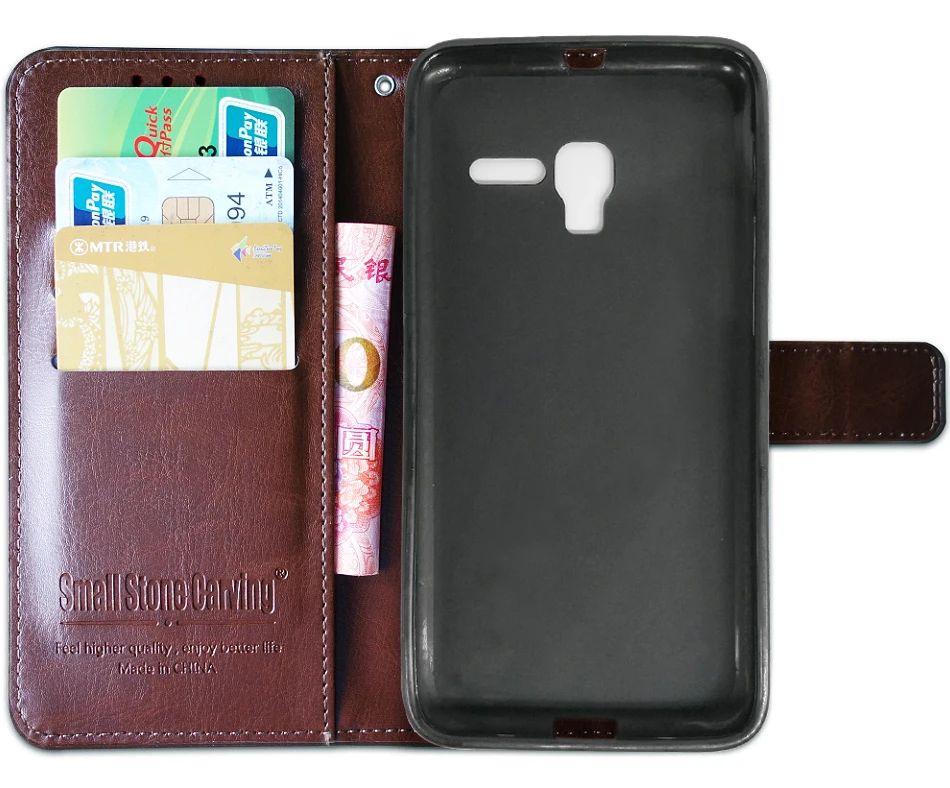Силиконовый кожаный чехол-накладка на заднюю панель для Alcatel One Touch Pop 3 5,0 5015D 5015 5015A 5015X 5016A 5065D чехол Защитный флип-чехол для телефона