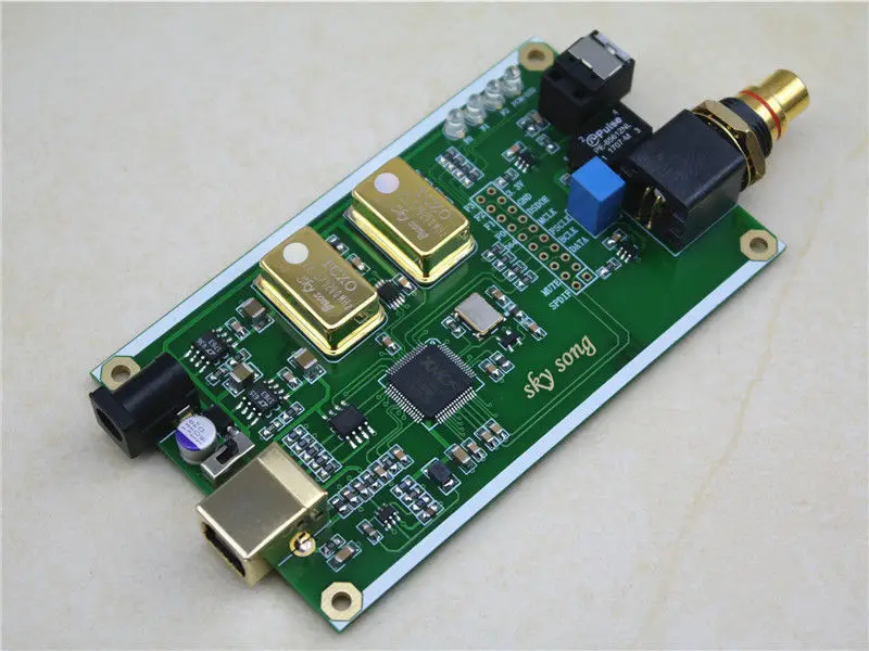 ZEROZONE XMOS XU208 асинхронный USB к коаксиальный Оптический Выход цифровой Интерфейс L5