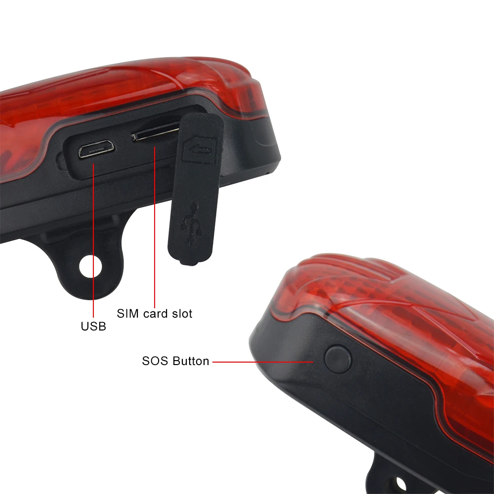 Интеллектуальное слежение за велосипедом простое управление DeviceTK906 GSM GPRS GPS