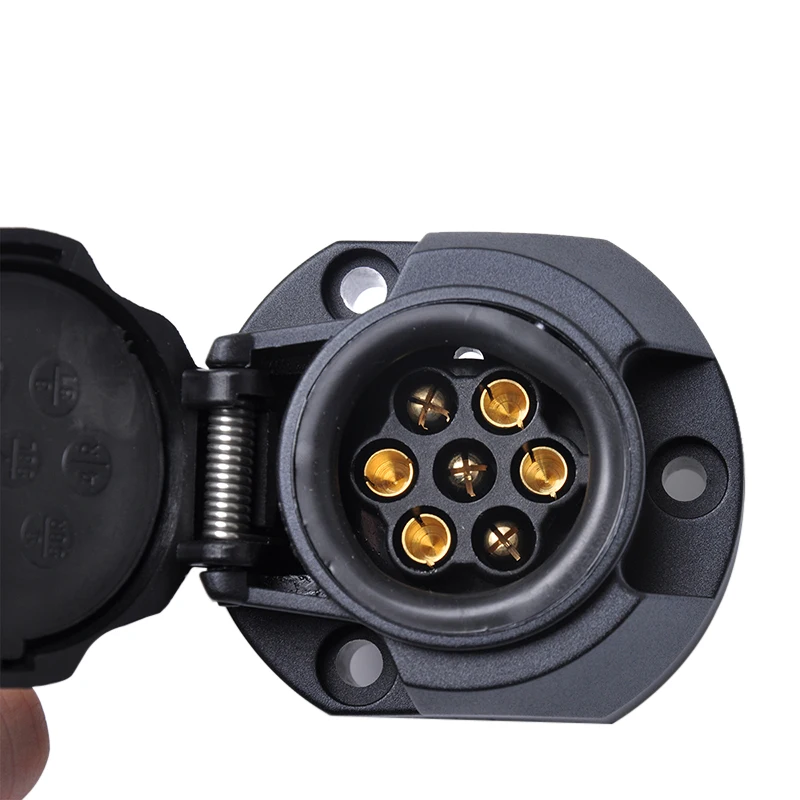 

13 Pin Euro Caravan Socket Plug Connector Adapter 12V Trailer Van Towbar Towing