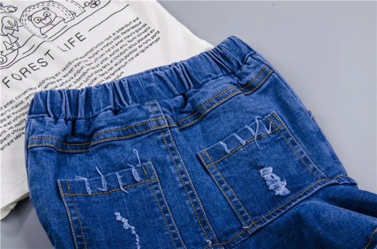 Girls Denim Skirts Summer Style Kids Clothes Toddler Girl falbala Jean Tutu Skirt Baby children fashion fish tail skirt | Детская одежда