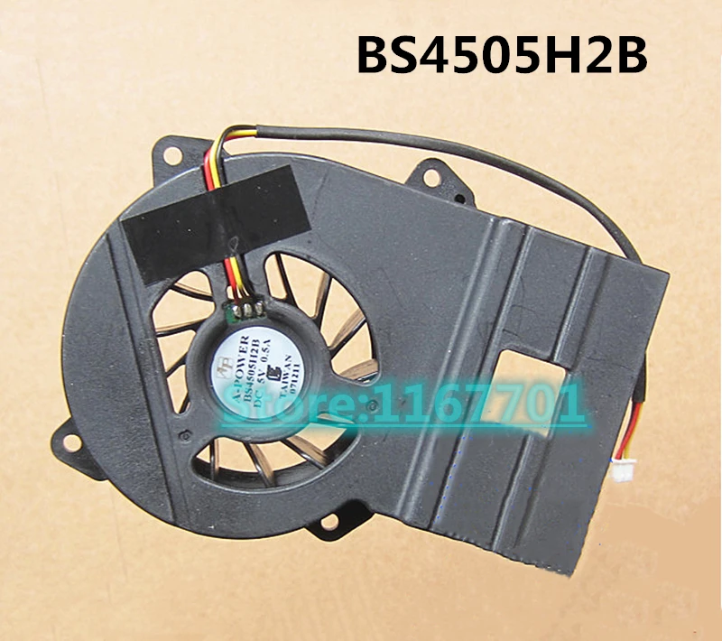 

New Original Laptop/Notebook CPU cooling Fan for Clevo M570 M570RU M571 M571TU A-POWER BS4505H2B BS4505H2B-13 6-31-M570S-100