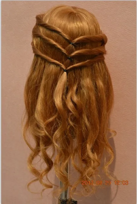 80% человеческих волос манекен головы Парикмахерская тренировочная Головы Куклы