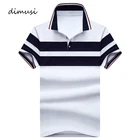 Мужская дышащая хлопковая рубашка-поло DIMUSI, Повседневная рубашка с коротким рукавом и отложным воротником, 5XL,TA107, для лета