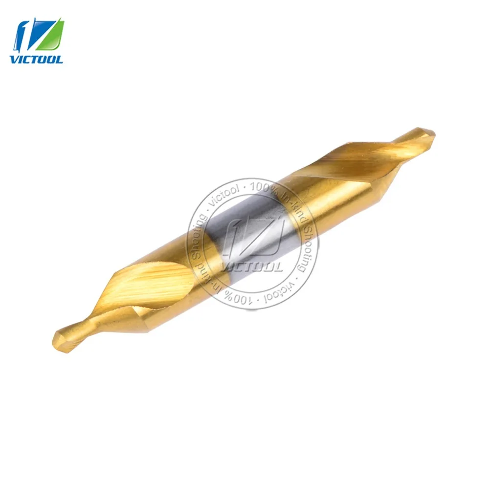 3 шт./компл. электрические HSS3.15 комбинированный центр сверла зенковки Набор бит токарный станок мельница 60 градусов угол