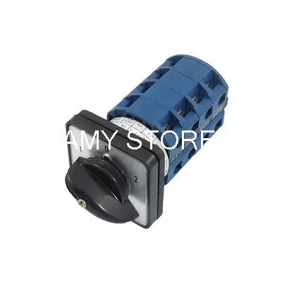 AC 660V 25A 16 терминалы 3 положения фиксация поворотный Cam переключение переключатель
