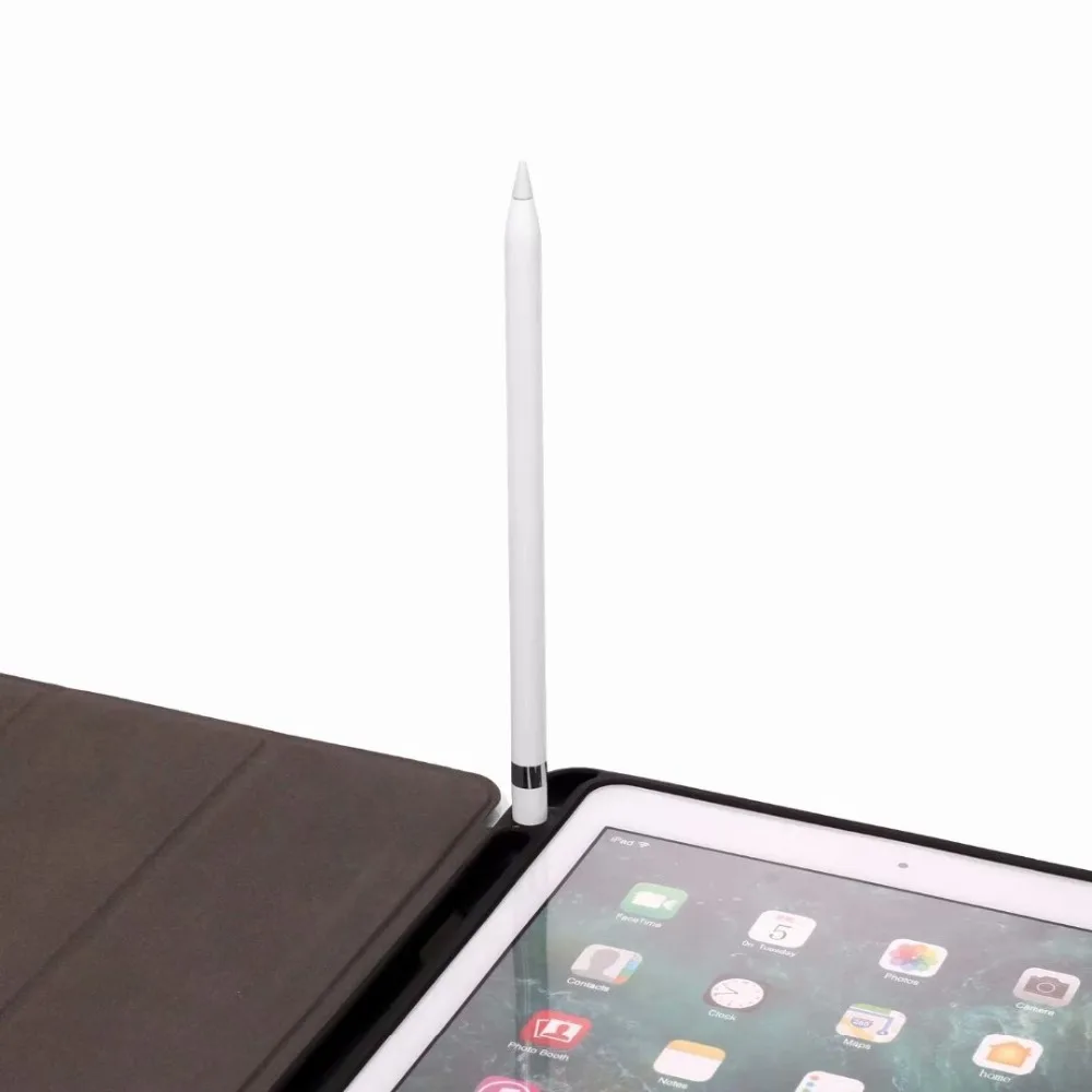 Чехол с Apple Pencil Holder Для IPad 9 7 2017 2018 A1822 A1823 A1893 планшет смарт чехол для Ipad 5/6 Air Air2