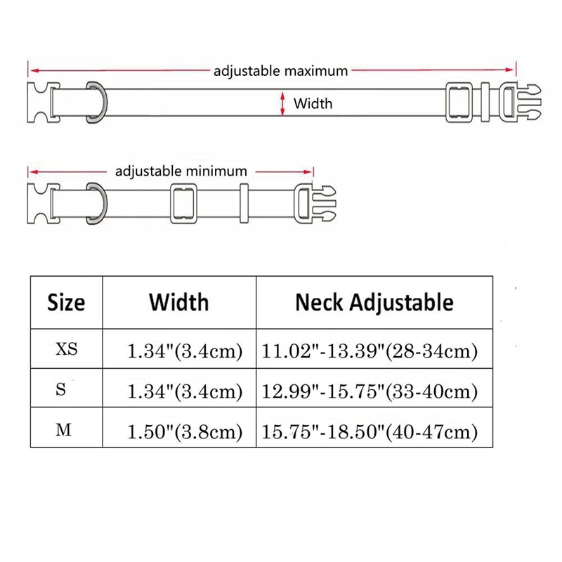 Регулируемые ошейники для собак светоотражающий собачий ошейник безопасной