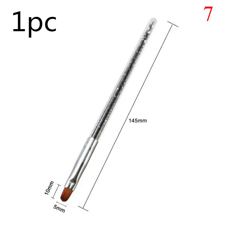 5X2 способ гончарная глина шарики Stylus инструменты полимерные инструменты для создания скульптур из глины инструменты для нейл-арта Силиконовые Цветные Формочки инструмент для раскрашивания - Цвет: 1pc