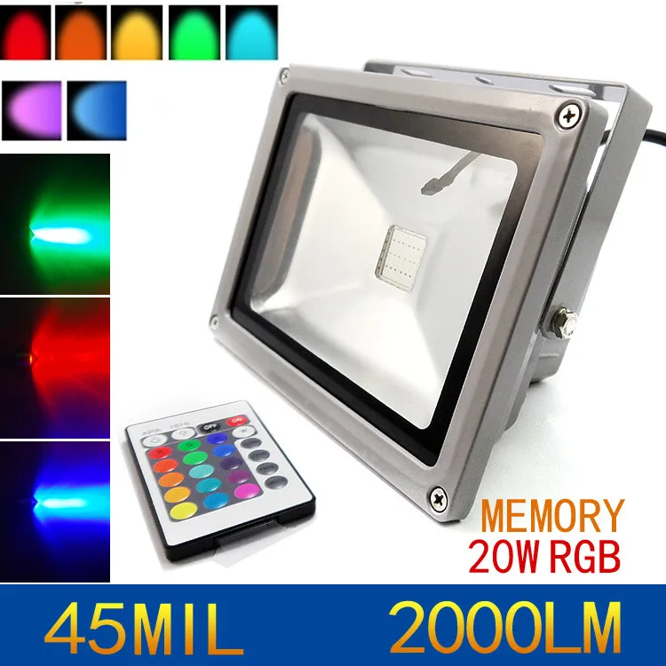 Светодиодный прожектор наружный IP65 10 Вт 20 30 50 RGB|ip65|control switchcontrol film |