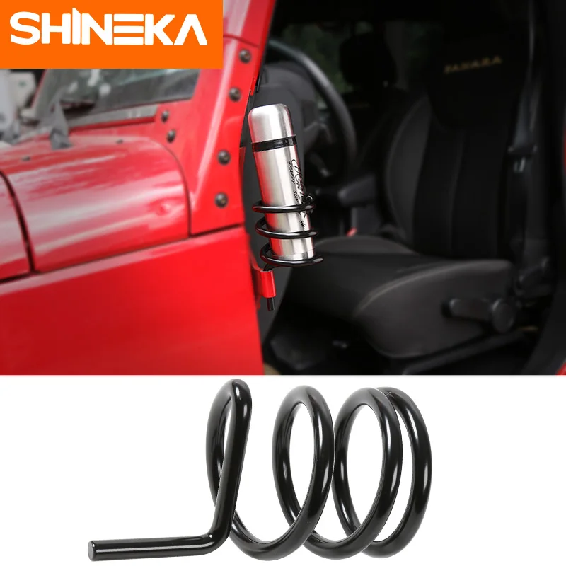 Автомобильная Боковая дверь SHINEKA металлический держатель для стакана воды