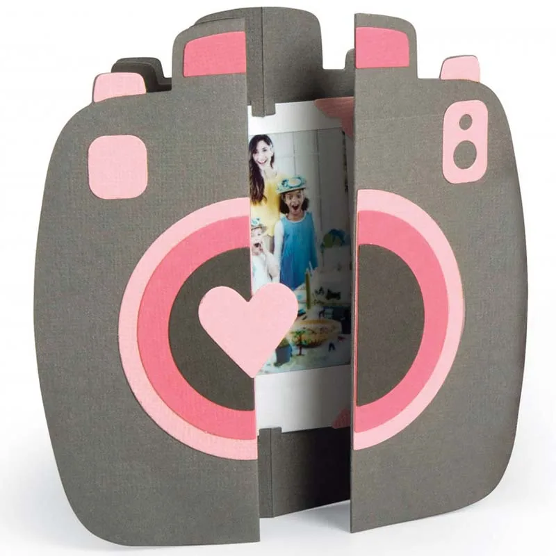 Mai 3D камера металлические режущие штампы трафареты для DIY скрапбукинга фотоальбом декоративное тиснение DIY бумажные карты