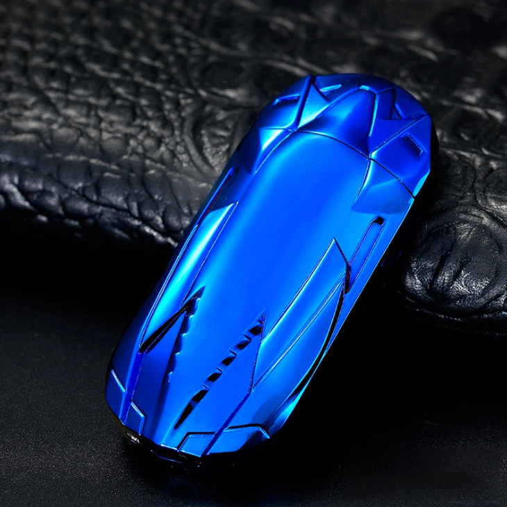 Sportscar форма вольфрама турбо USB Зажигалка перезаряжаемая электрическая ветрозащитная Зажигалка Бесплатный лазерный логотип