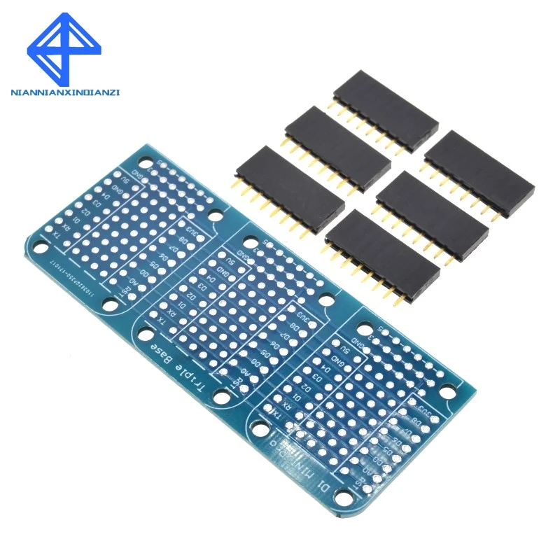 Базовый триплер V1.0.0 esp8266 D1 mini для модуля Arduino зуммера умная электроника|d1 mini|mini