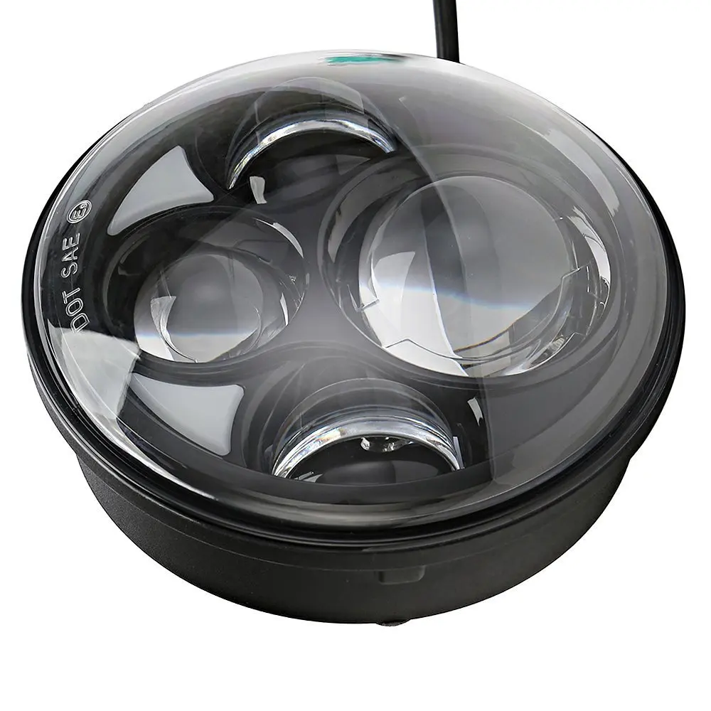 Акция! Светодиодный налобный фонарь для мотоцикла 1 шт 5 75 дюйма |