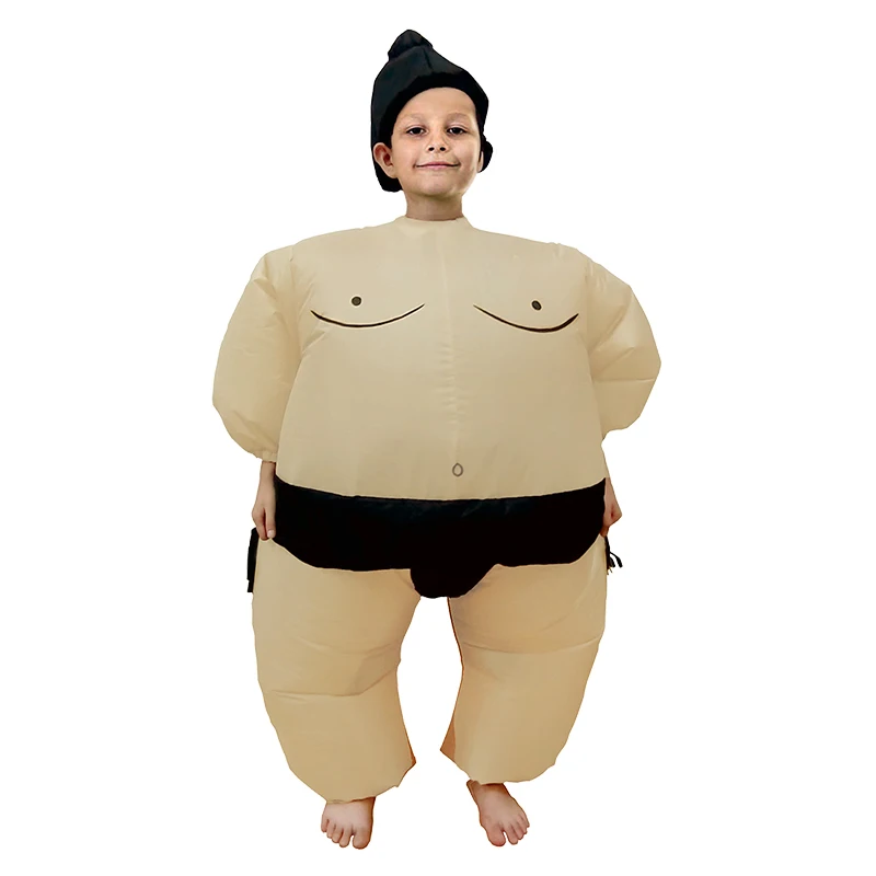 Надувной костюм Sumo костюмы на Хэллоуин для женщин детей карнавал Рождество