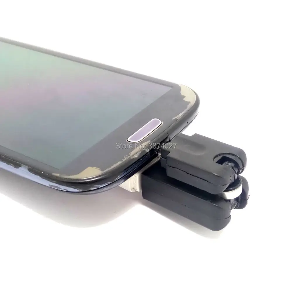 Гибкий Поворотный угол 360 градусов вращающийся USB 2 0 A Женский к микро штекеру