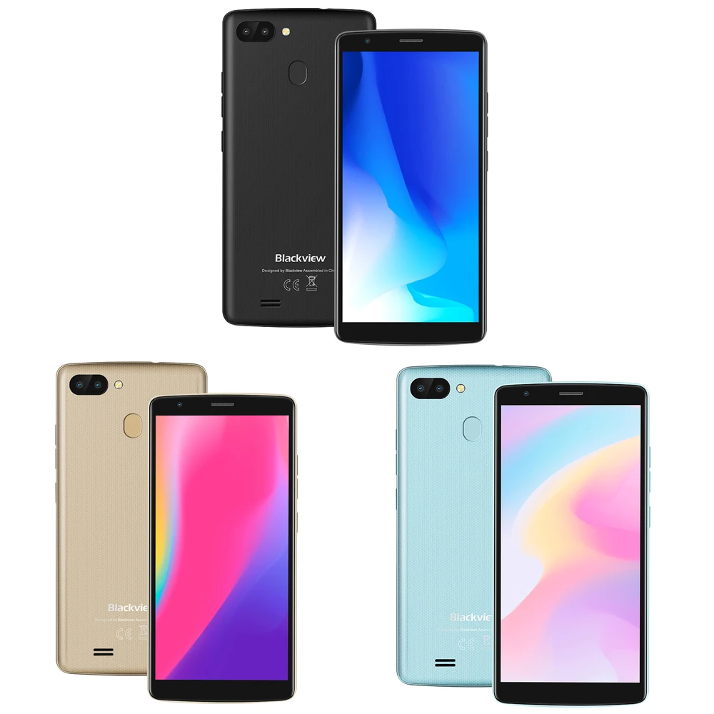 BLACKVIEW A20 Pro Смартфон Android 8 1 MTK6739 четырехъядерный 5 'ཎ:9 HD + 2 Гб 16 Двойная Задняя