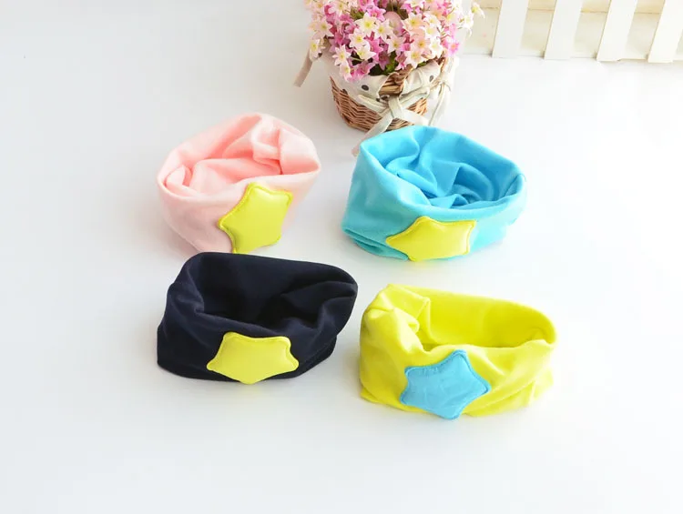 Осенне зимний модный шарф для маленьких детей уплотненное кольцо девочек шейный