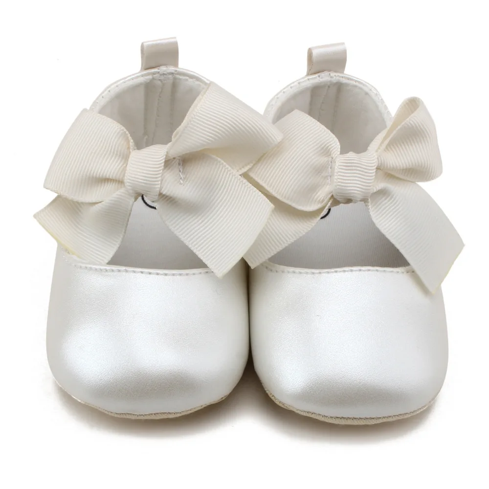 Классические повседневные туфли Bebe однотонные детские для кроватки малышей
