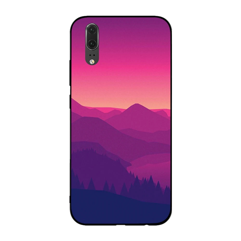 Зеленый мягкий чехол для Huawei Y6 Y7 Y9 Prime 2017 2018 2019 Nova 2i 3 4 3i Lite Mate 10 20 Pro | Мобильные
