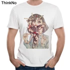 Мужские футболки с изображением манги, Хунцзи Ито футболки для девочек с 3D принтом футболки с короткими рукавами