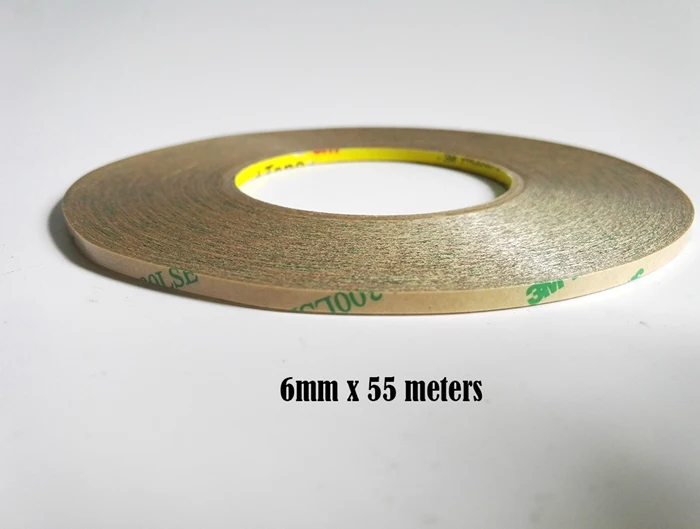6mm Широкий выбор(1 мм~ 15 мм) супер сильная 3 м 9495LE 300LSE Двухсторонняя сверхмощная скотч, прозрачная широкая для экрана телефона ЖК-дисплей - Цвет: 6mm