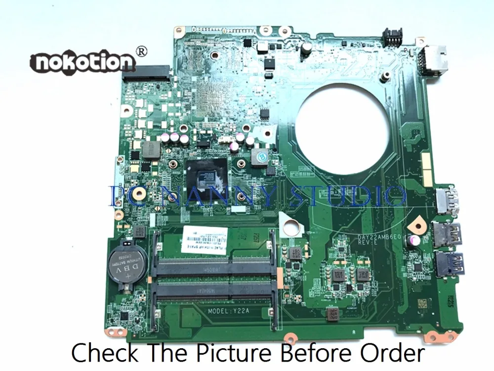 PANANNY для HP Pavilion 17 F материнская плата ноутбука 763422 501 001 A8 6410 ЦП DAY22AMB6E0 DDR3